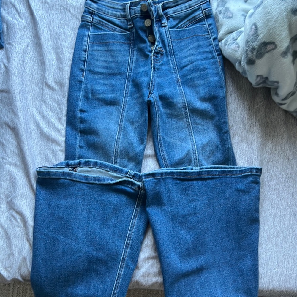 Flared jean